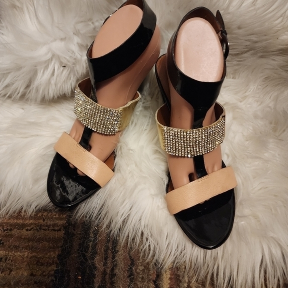 Beverly Feldman Dazzling leopard‎ sandals 10 - Picture 6 of 9